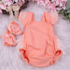 Alba Coral/Rose Romper