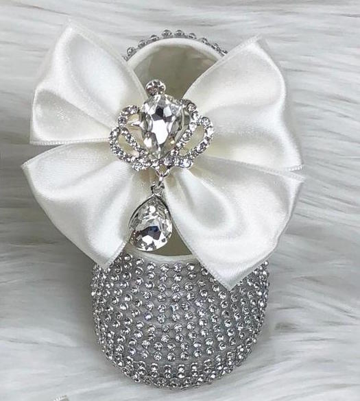 Silver Diamond Shoes