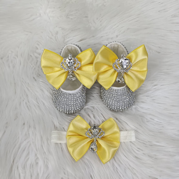 Yellow Diamond Shoes