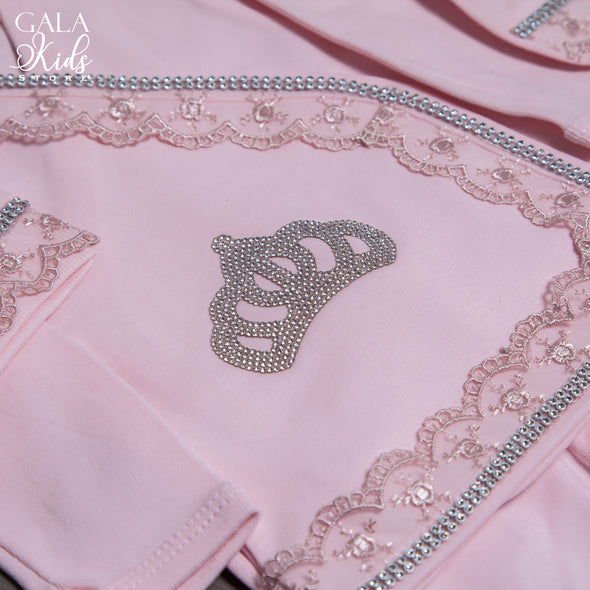 Crown Newborn Set ( Pink)