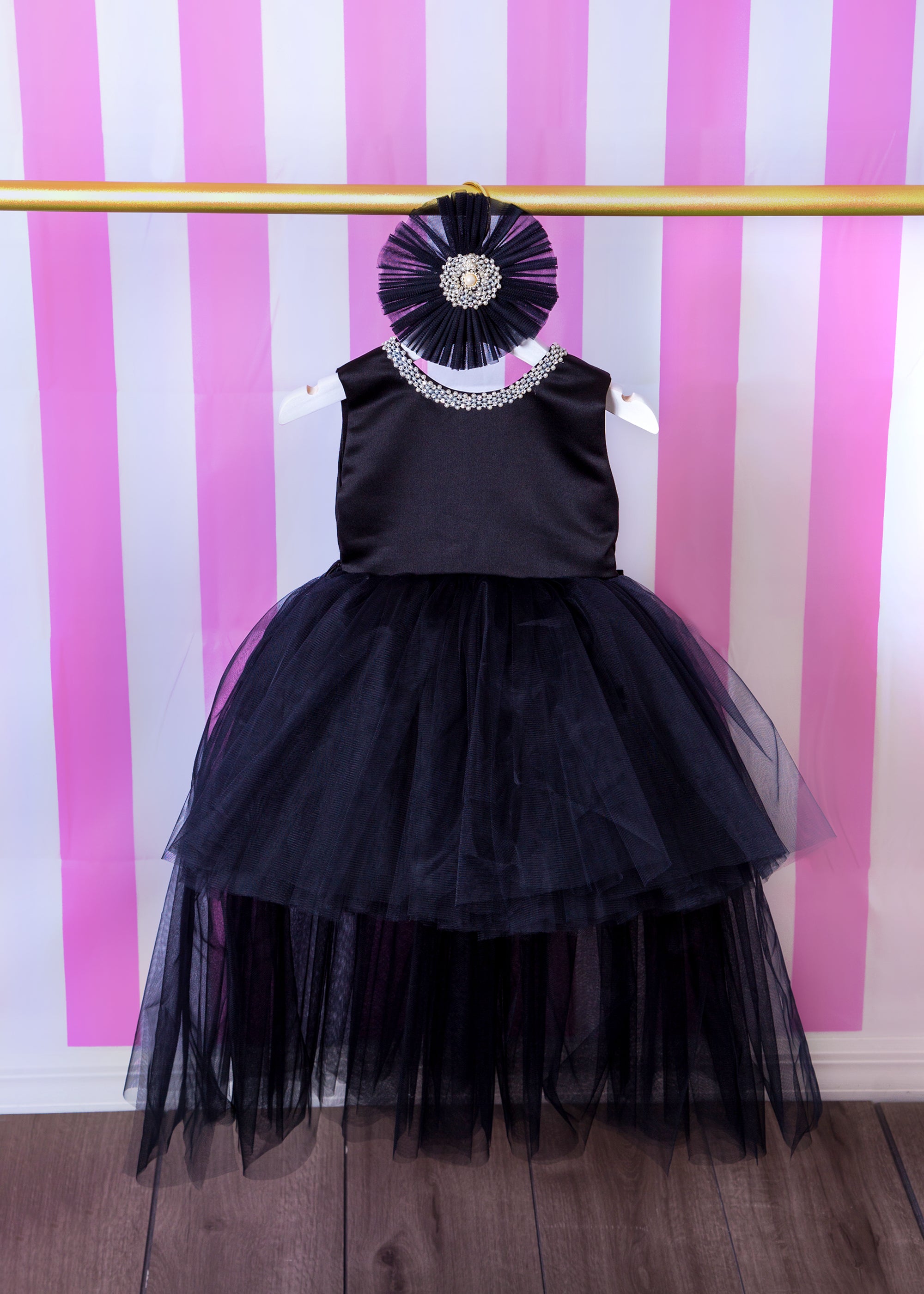 Black is the new pink? #blackdress #ballerina #tulle #minidress #fy, Black Dress