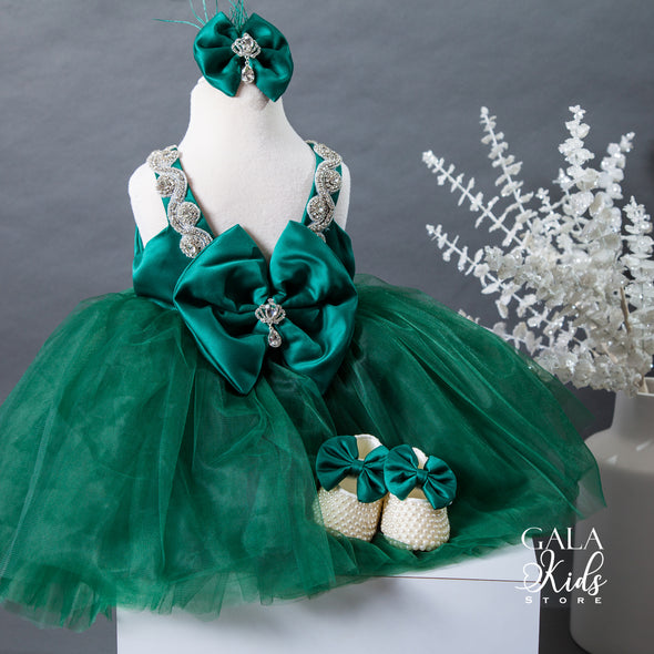 Jane Princess Dress (Green)