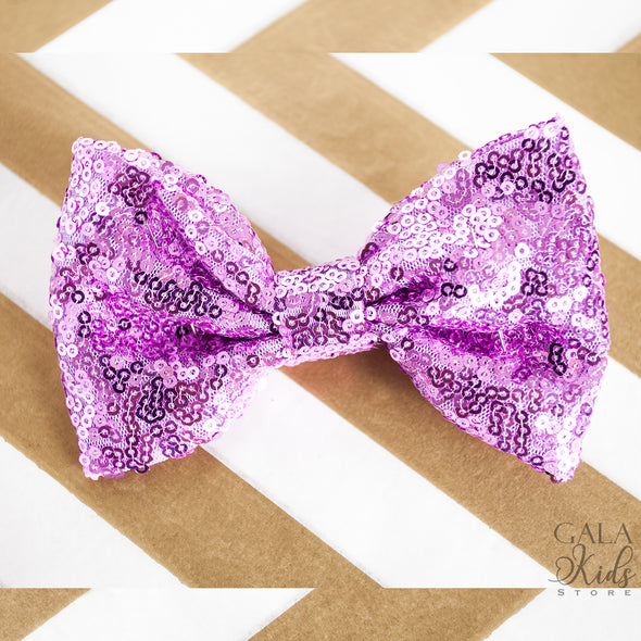 Lilac Bow Headpiece