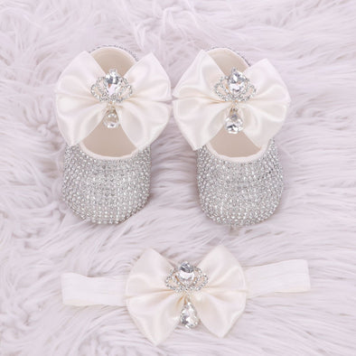 Silver Diamond Shoes