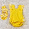 Alba Yellow Romper